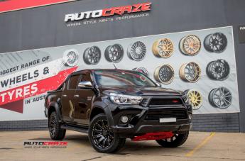 TOYOTA HILUX N80 4WD SELKIRK GLOSS BLACK MILLED
